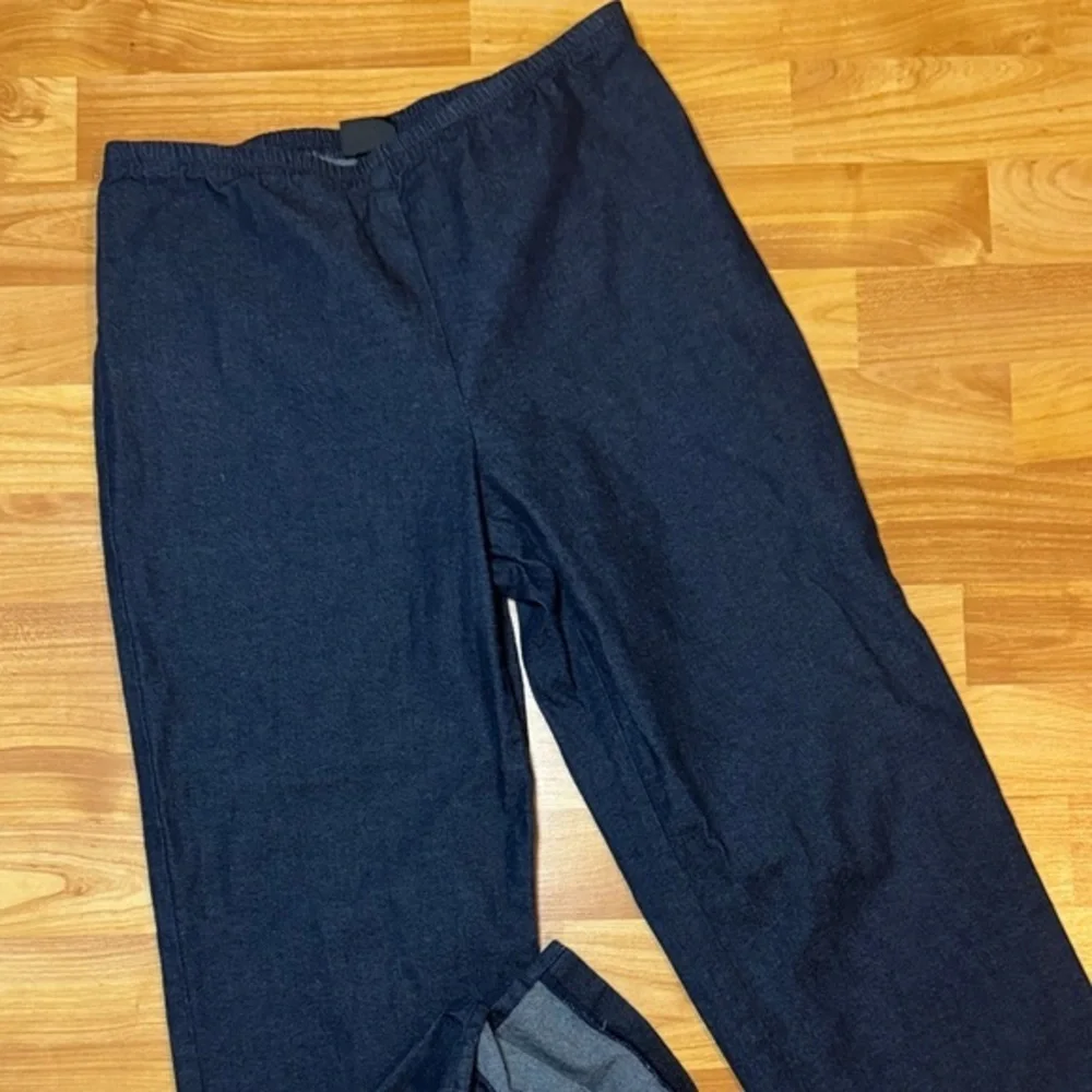 Eileen fisher women’s‎ blue pants casual pull on bottoms XS